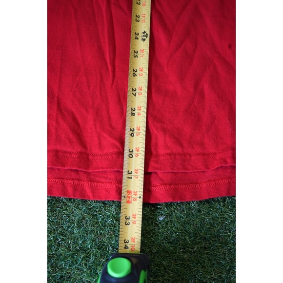 Fruit of The Loom T Shirt Mens XL Red Football 2005 Fear The Turtle Graphic Logo - Picture 8 of 9